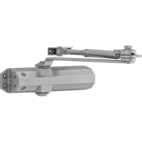 Chiudiporta con fermo in argento mod. 4500 c324 yale