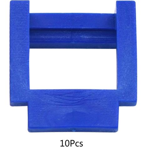 Support de carte graphique PCI-E x1 avec boucle de fixation (4 couleurs) - Lot de 10 - Bleu (1/4)