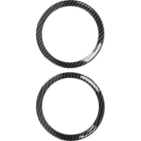 Housse de protection latérale pour haut-parleur de porte de voiture, compatible Cooper R54 R56 hayon 3 portes, garniture de remplacement en bordure audio.