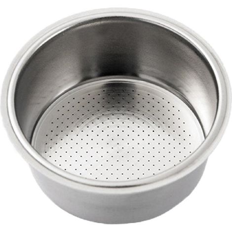 Panier filtrant à café 52 mm en acier inoxydable argenté, 2 tasses, panier filtrant expresso pour machine à café portafilter pour 1 pièce (1/5)