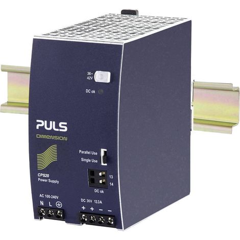 Alimentation rail DIN PULS CPS20.361 36 V/DC 13.3 A 480 W 1 x (1/2)