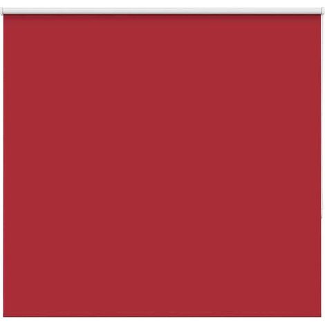 Store enrouleur occultant rouge, largeur du tissu 151,6 cm (1/5)