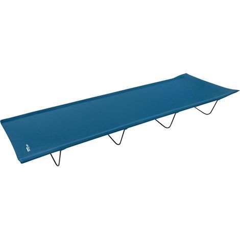 Chaise Longue Pliante, Lit Pliant de Camping, Chaise Longue de Plage, Chaise Longue Pliante D'Extérieur, Hamac de Jardin, Chaise Longue Résistante, Bleu Marine, 100kg, 180X60X18 cm (1/5)