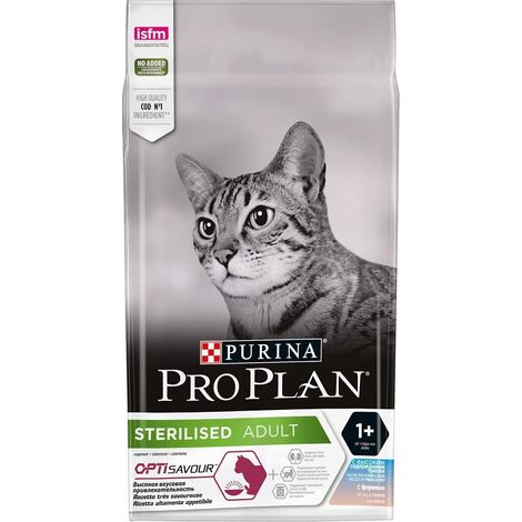 Proplan Gatto Sterilizzato Savoury Duo 1,5 kg Merluzzo e Trota (1/4)