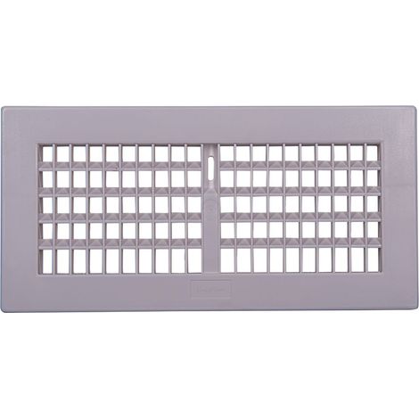 Pluggit Rejilla de cubierta estándar, blanca, PL120