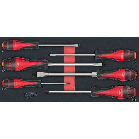 Module de tournevis Fente - PHILLIPS, 6 pièces