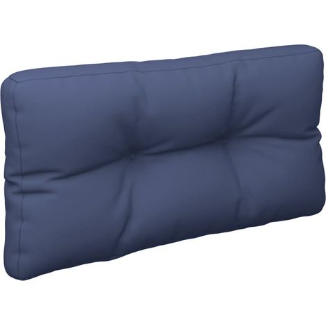 Maison Exclusive - Palettenkissen Marineblau 80x40x12 cm Stoff