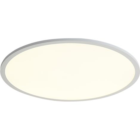 QAZQA Smart LED Panel Weiß 60cm inkl. LED Dim to Warm mit