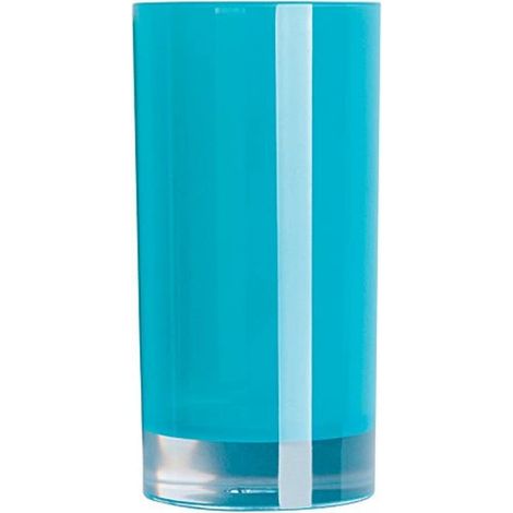 Excelsa Linea Bagno Bicchiere Portaspazzolini, Azzurro