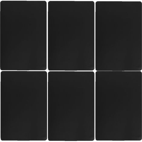 Lot de 6 sets de table rectangulaires en vinyle TENOR (1/3)