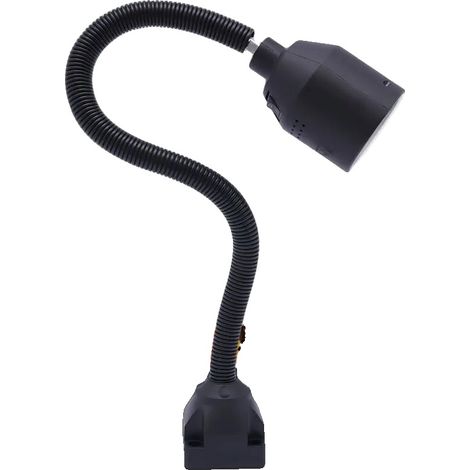 Lámpara de trabajo para máquina CNC, 5 W de potencia, 500 lm de flujo luminoso, fuente de luz LED, voltaje de 110-220 V, brazo flexible de 50 cm. (1/5)