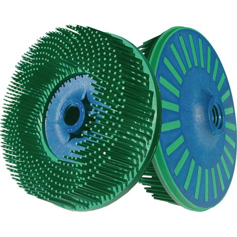 Brosse ronde soleil D.115mm M14 épaisseur fil 1,25mm Ku.K.50 12000min 5 TYROLIT