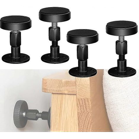 Lot de 4 butées anti-vibrations réglables pour sommier, armoires et canapés (47-64 mm). (1/5)