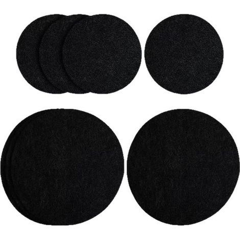Tapetes de fieltro para plantas - Ø 10 cm, 15 cm, 20 cm - Juego de 15 piezas (1/4)