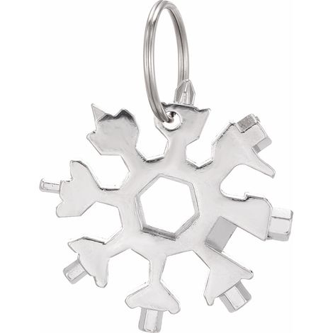 Ouvre-bouteille multifonctionnel, couleur argent, 18 en 1, pour l'entretien, la réparation et l'usage quotidien.-AquaForge
