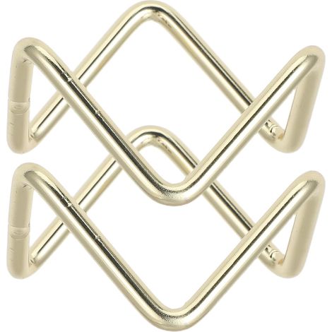 2 Pièces Porte Cristaux Rond en Métal Support Stable et Bords Lisses, Base Élégante pour Pierre ou Sphère, pour Bureaux et Décorations de Table de Vacances (1/5)
