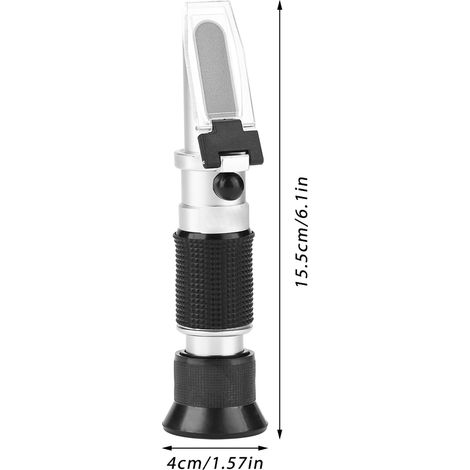 Tragbares Honigrefraktometer (58–90 % Zuckergehalt), Konzentrationsmessgerät für Imker, präzises Testinstrument, Brix-Skala, tropffrei (1/5)