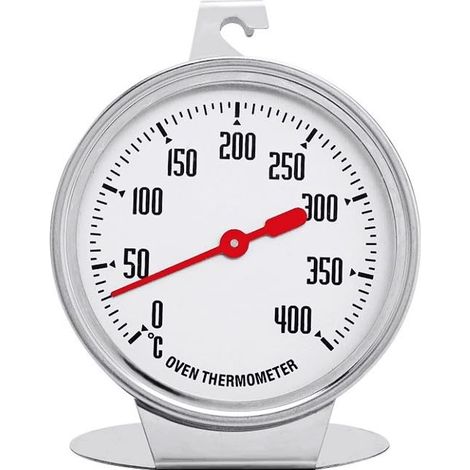 Thermomètre de 0 °C à 400 °C pour four à ventilateur/four à gaz, jauge de température de four à gaz, moniteur de température de four de cuisine, remplacement du thermostat de four (1/5)