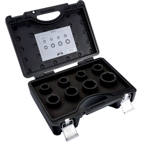 Bahco Kraft-Steckschlüsseleinsatz-Set 3/4" 8teilig K8901M/8 (1/5)