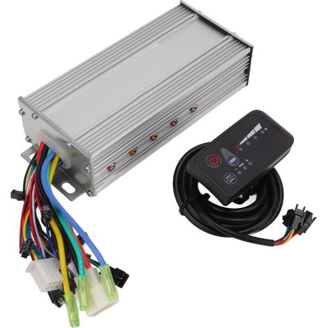 Kit contrôleur brushless 48V 1000W 9 tubes double mode avec écran LED pour vélo électrique