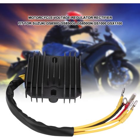 Spannungsregler-Gleichrichter für Motorräder SUZUKI GS850 GS1000 GSX1100 - Kompatibel mit GS850G GL GN
