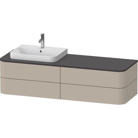 Duravit Happy D.2 Plus Meuble sous-vasque sur console suspendu,