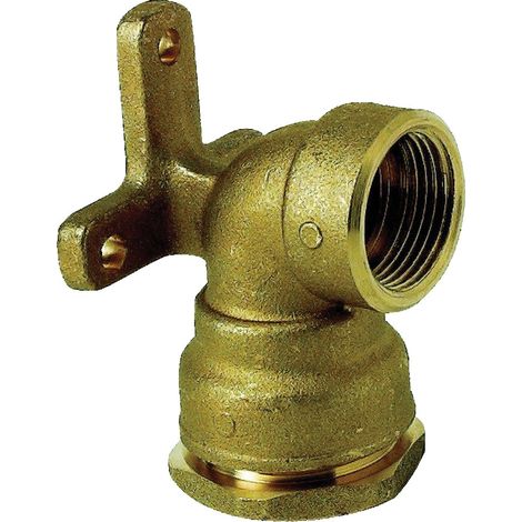 Raccordo in ottone - Dritto femmina con applicazione a serraggio esterno acqua 16B ottone PE/F 20-15X21