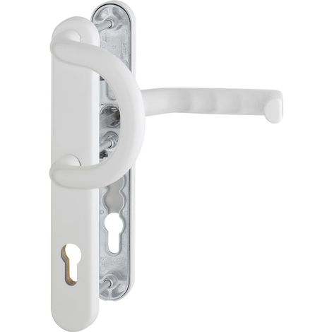 HOPPE® Schutz-Wechselgarnitur mit Schmalschild Liverpool 538G/3358/3357N/1313G, ES 1 (SK2), Aluminium, 2894765 (1/2)