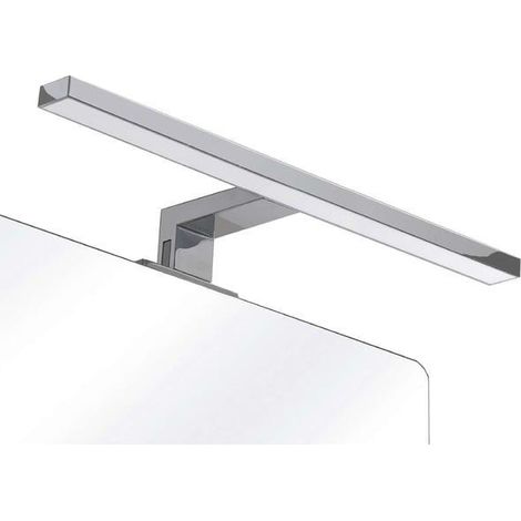 Lampada applique led 45 cm con attacco universale in resine termoplastice 4943-45 serie Gedy MADEIRA Cromato