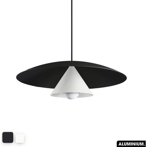 Lampe de suspension - OLEMI NOIR - BLANC (1/3)
