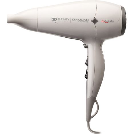 GA.MA Diamond Caramic Ion sèche-cheveux 2200 W Blanc (1/3)