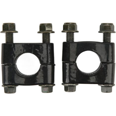 BUNTHAUS 1 Paire de Rehausseurs de Guidon Universels 22mm pour Moto - Montage Single Hole (1/5)