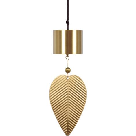 BUNTHAUS Carillon à vent japonais type cylindrique, carillon conique en cuivre vintage, décoration suspendue, adapté au passage jardin cour cour (1/5)