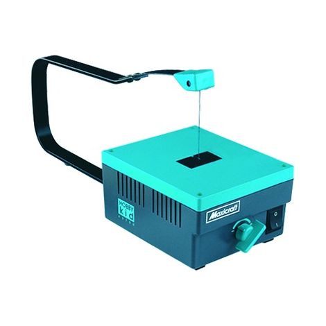 Scie électromagnétique 230 V – Longueur de coupe 30 mm pour balsa – 12 lames bois et métal incluses – Découpes précises et fines – Maxicraft (1/8)