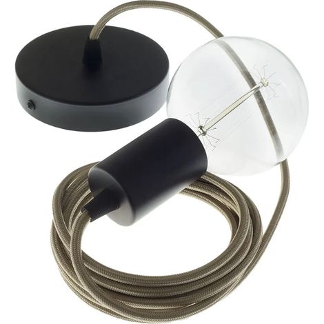 Lámpara creative-cables rm27 cable seda cobre 2 metros (1/3)