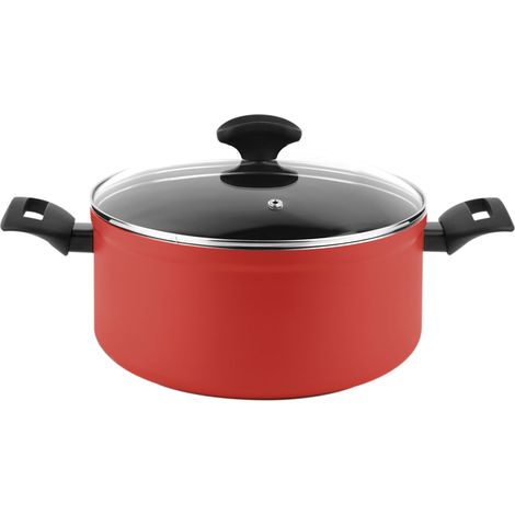 Fagor Maxima Casserole 20 cm Rouge Aluminium Forgé (1/4)