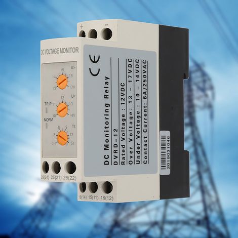 DVRD Überspannungs- und Unterspannungsschutzrelais (12V DC) (1/5)