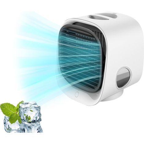 air Cooler - Air Breeze Portable Air Conditioner Rafraîchisseur d’air personnel – Ultra silencieux, basse consommation (1/4)