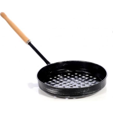 PADELLA FORATA CON MANICO D.35