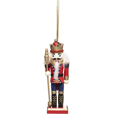 Sujet Haselnussknacker H.12cm Rotholz -