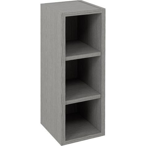 Boîte étagère ouverte ESPACE 20x60x22cm, Chêne Argenté (1/3)