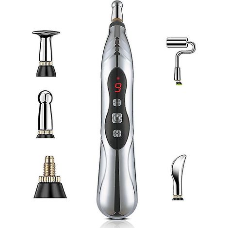 Elektronischer Akupunkturstift zur Schmerzlinderung – Energie-Meridian-Massagestift – Elektronischer Akupunkturstift zur Muskelregeneration – Massagestift – Energiestift (1/5)