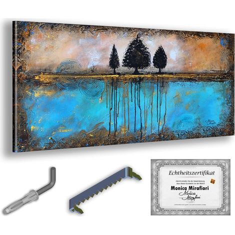 Monica Mirafiori  Dipinto 100% a mano  Quadro Desiderio 140x70cm  Dipinto dipinto a mano  Pittura acrilica  Quadro acrilico di grandi dimensioni  Arte moderna  Stampe artistiche (1/5)