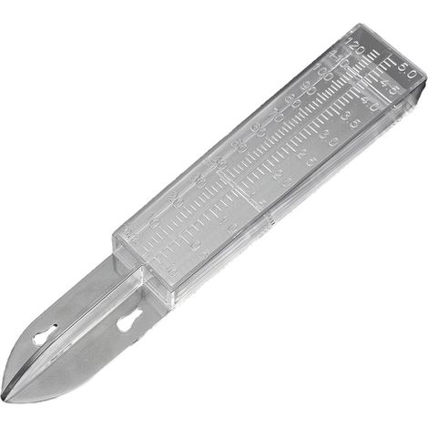 Pluviomètre avec Support collecteur de Pluie en Plastique Bricolage Artisanat Jardin cône Transparent Eau Sol Jardin extérieur Outil de Mesure