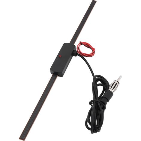 Antenne Radio Automatique, Antenne Radio Automobile, Antenne Radio Extérieure Numérique Universelle 12 V Antenne D'autoradio D'amélioration À Haute Fréquence De Voiture Antenne FM Amplificateur De S (1/5)
