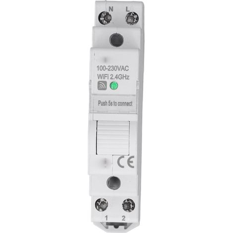 Intelligenter Stromzähler mit App-Steuerung, kWh-Zähler, Heimstromüberwachung, AC 100–230 V, ATMS1603 (1/5)