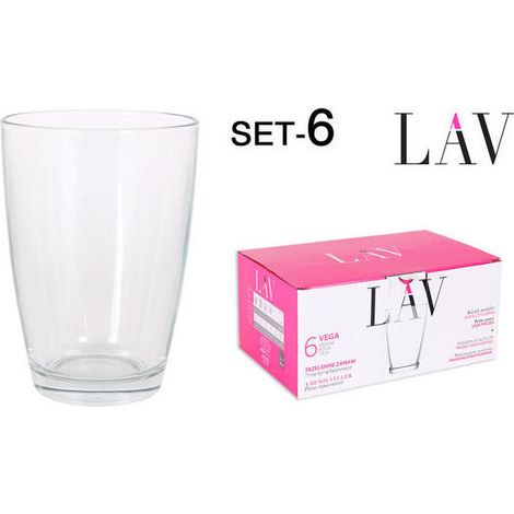 VASO VEGA 415CC SET 6U.