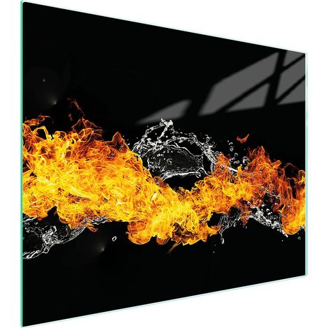 TAGLIERE IN VETRO 52x40 FIRE (1/5)