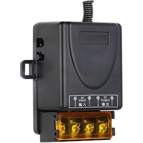Télécommande sans fil 12-48 V CC pour éclairage/porte de garage, relais 30 A, émetteur-récepteur 433 MHz (1/5)