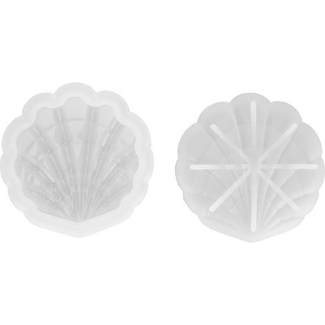 Boîte de rangement coquillage à faire soi-même, moule en résine époxy cristal, kit de moules en silicone pour table, accessoires et matériaux, moule en silicone décoratif (1/5)